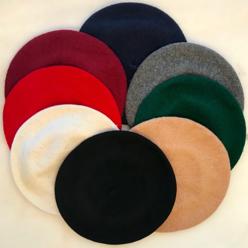 ❣️The Classic Wool Berets are Back❣️ - Picture 4 of 6